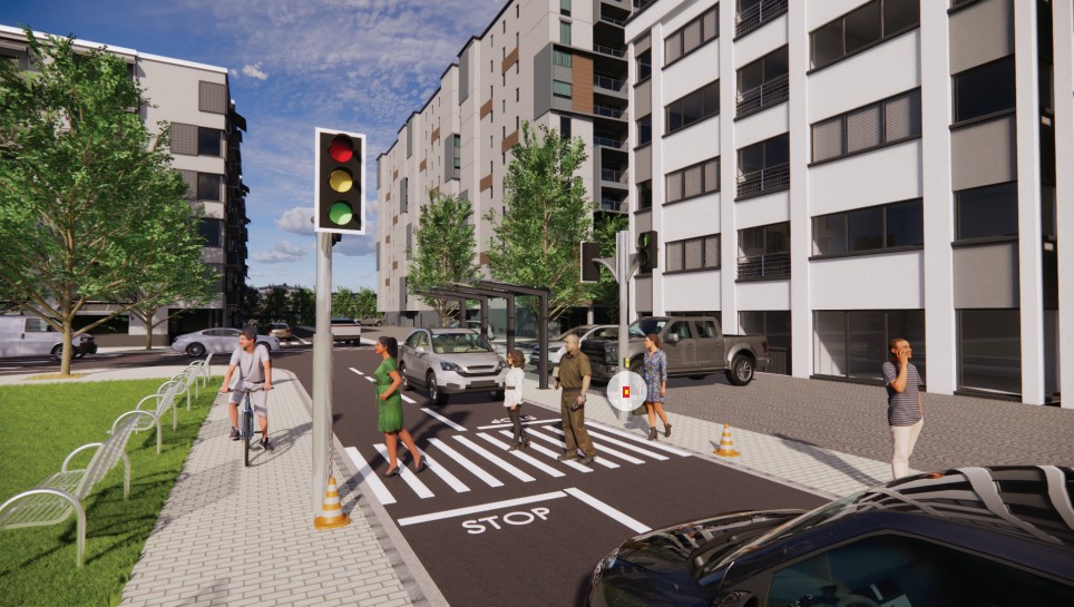 Pedestrian Push Button System